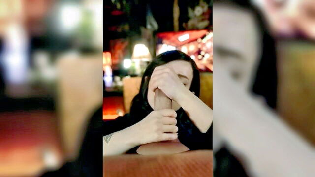 teen, dildo, goth - goth blowjob preview