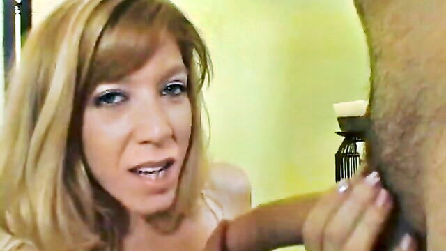 blonde takes 10 inch cock