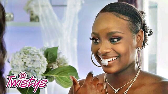 Ana Foxxx - busty babe ana foxxx gets to know about the brides preferences Twistys