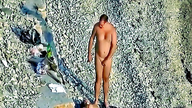 amateur couple enjoys nudist lifestyle and couple sex