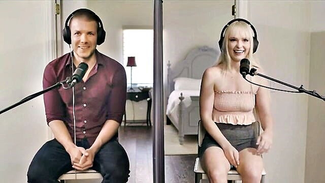 Codey Steele, Lilly Bell - bellesa pluss lilly bell enjoys a sensual blowjob from codey steele Bellesa Plus