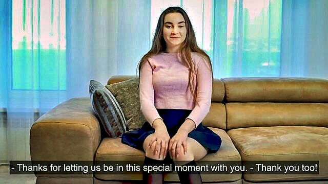amateur russian babe lola kicsapongo experiences her first sexual encounter : Defloration TV