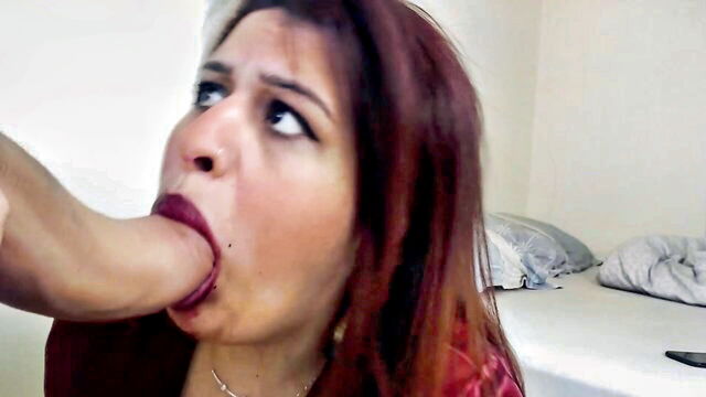 babes, brunette, facials - cuming on my face with stepbrother