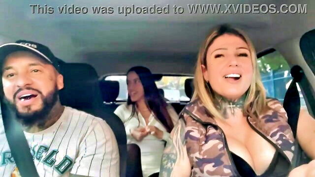 public, big tits, amateur - uber silicon pussy in são paulo
