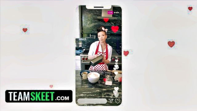 sucking, love, cock - alison rey cooking scene