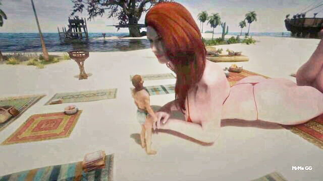 Mister_Me_GG - giantess beach party xxx