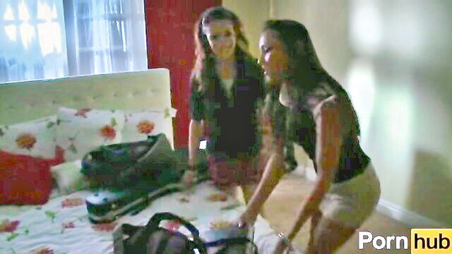 celeste star, aiden ashley - sensual teen action