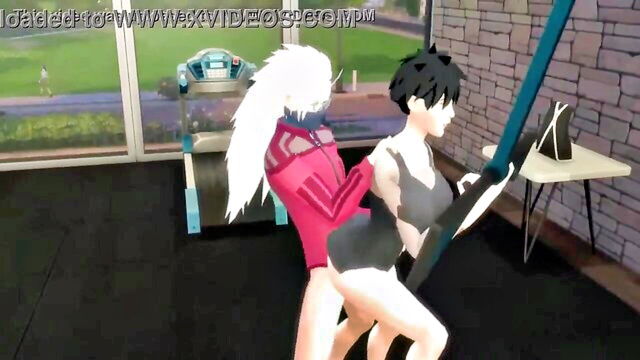 wife, milf, anal - anime sex session