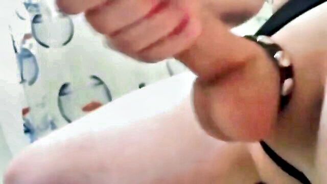 masturbation, amateur, crossdresser - crossdresser dildo fun 2