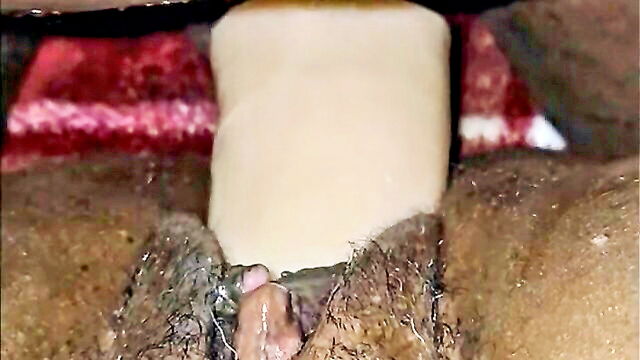 masturbation, amateur, ebony - penis sleeve masturbation