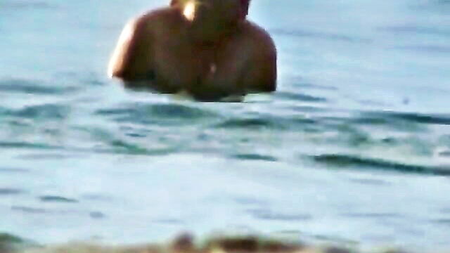 saggy, tits, milf - saggy tits skinny dipping