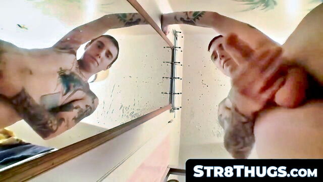 amateur, str8thugs, masturbation - blinx hard cock solo
