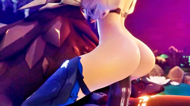 and creampie, genshin impact, gets fucked - genshin impact eula fucking scene