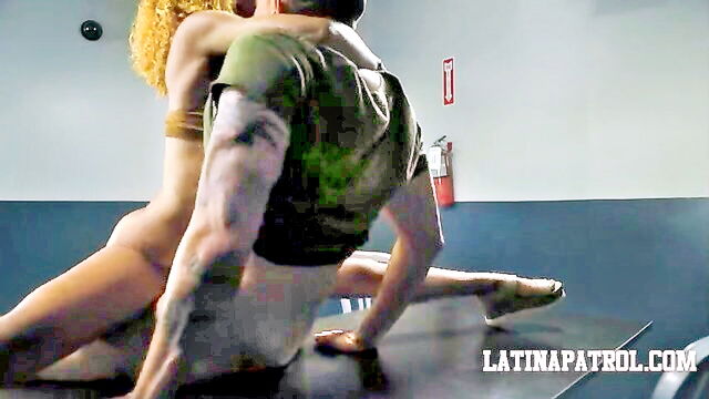 latina officer on the table