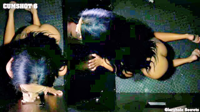 petite asian, asian babe, glory hole - petite asian bianca bangs glory hole