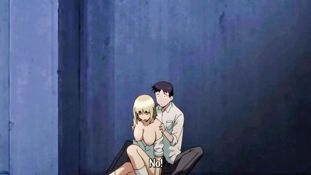 boobjob, public blowjob, short hair - hentai boob expert