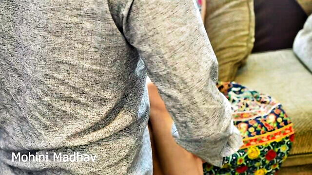 amateur, big tits, big ass - christmas presents from cute indian girl
