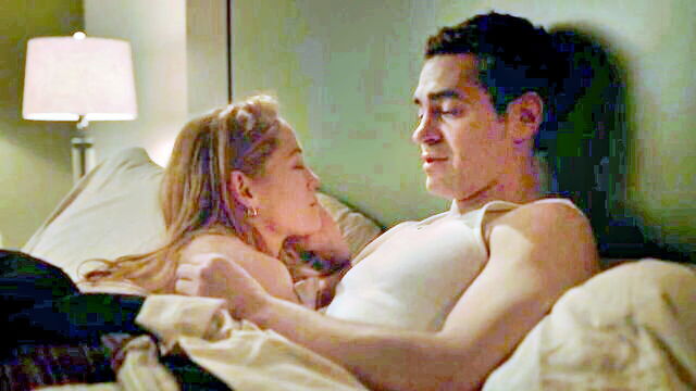 tv nude scene, nude tv movie scenes, tv show - erika chrisitensens hot underwear scene