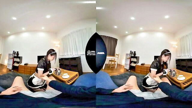 japanese, housewives, pov porn - virtual reality asian maid xxx