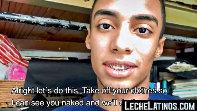 gay, straight turned gay, lechelatinos - latino guy gets fucked and receives a cumshot