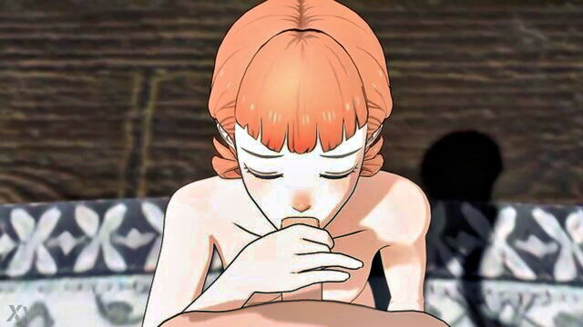 3d hentai, fire-emblem, anime - fire emblem annette dick sucking
