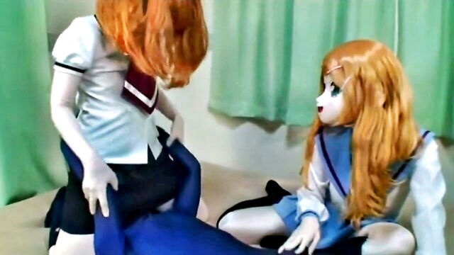 handjob, fetish, hardcore - kigurumi sex mirai douga