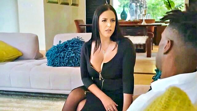 Angela White, Angela Milf - angela whites wild bbc ride with a big daddy and a handjob cum finish Naughty America