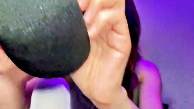 asmr, mic pumping, mic - асmr cock pumping trigger