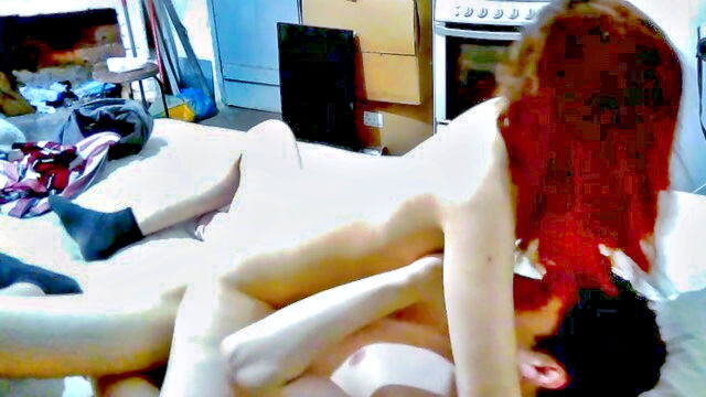 creampie, amateur, brunette - tanned teen plumbed and creampied