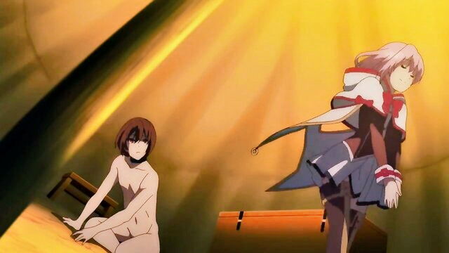 wolf girl, hot hentai, hentai threesome - busty mage threesome healer