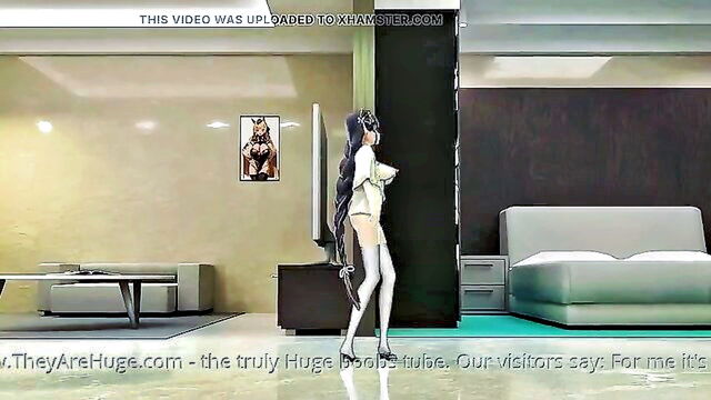 beautiful busty girls, music, dancing - shogun raiden tomboynesení