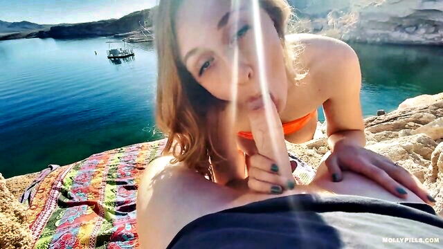 big cock, public, butt - amateur lakeside sex