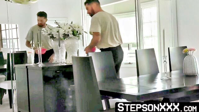 stepsonxxx, stepson, gay daddy - stepson finds easter eggs in stepdads pants