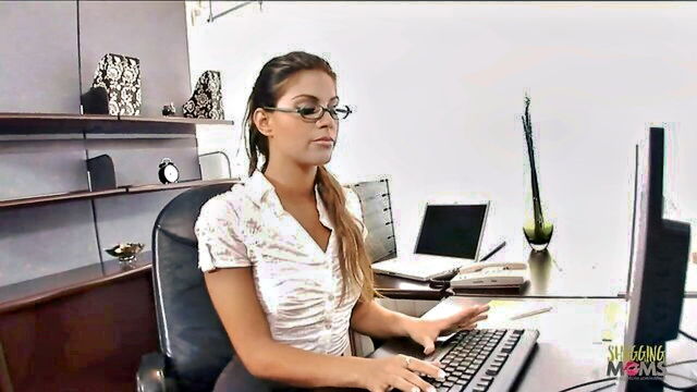 hardcore, office, mom - fantasycom hard fucked mom