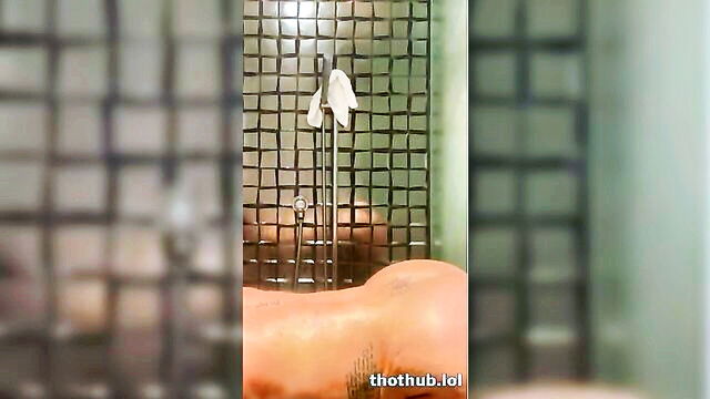 sophiethebody, shower, sophieselfies - sophie hall shower ass