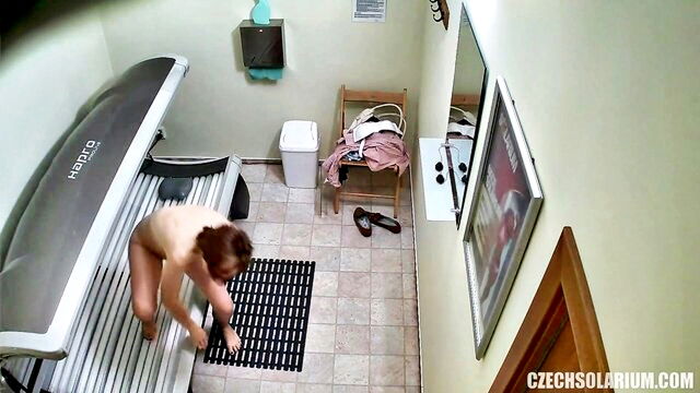 hairy milf, hairy, czech solarium - hairy milf solarium