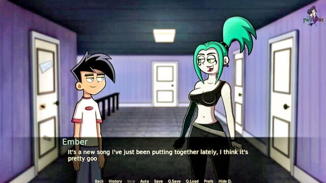 sex, blonde, milf - gothic anime shower sex