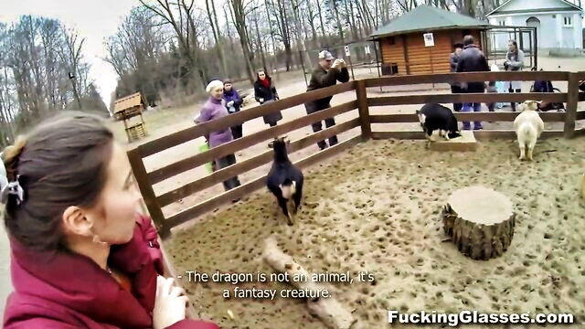 dick sucking, brunette babe, teen doggystyle fucking - teenatile cock pleasing