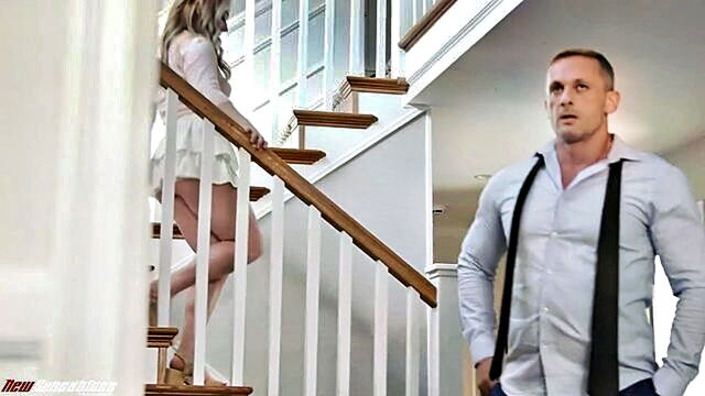 Dorian Del Isla, Eva Nyx - young teen gets a handjob and creampie from her lover New Sensations