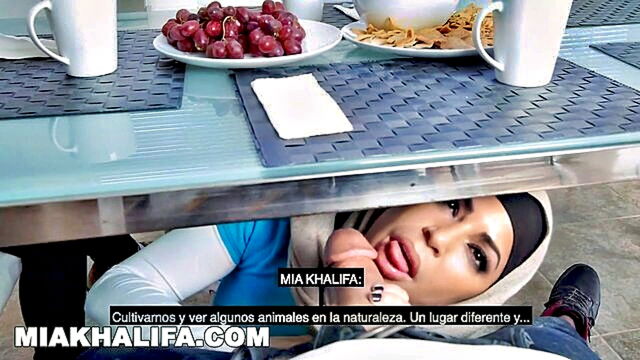 Mia Khalifa, Julianna Vega - mia khalifas steamy threesome with stepmom in lebanon themed porn Mia Khalifa