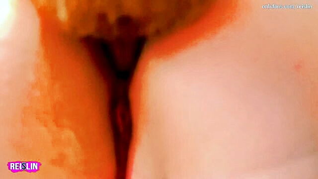 Reislin - wet pussy takes on huge cock in doggy style   reislin