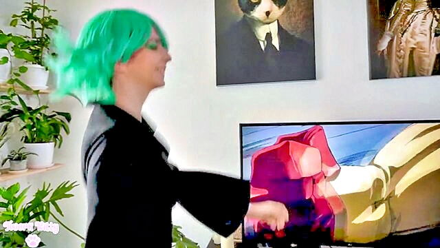 saitama jun fucks cosplay cutie tatsumaki in steamy japanese pov session : cosplay