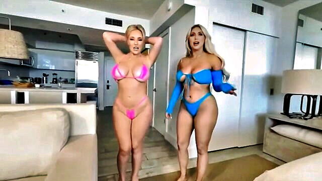 Savannah Bond, Kayley Gunner - bex act with two blonde beauties   savannah bond and kayley gunner Pawg