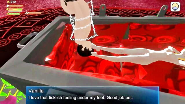 pool, hentai, pov - vampire whirlpool sex