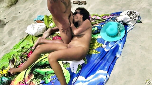 asian, prostitute, fingered - brass nailed asian prostitute on beach