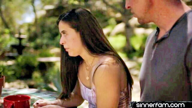 sinner, sin, sins - cute girl got fucked outdoors