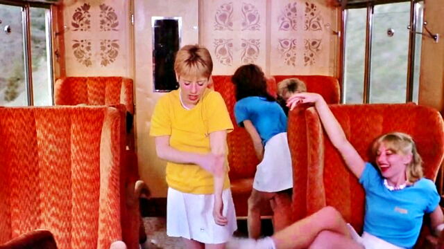 Marianne Aubert - group sex classic scene