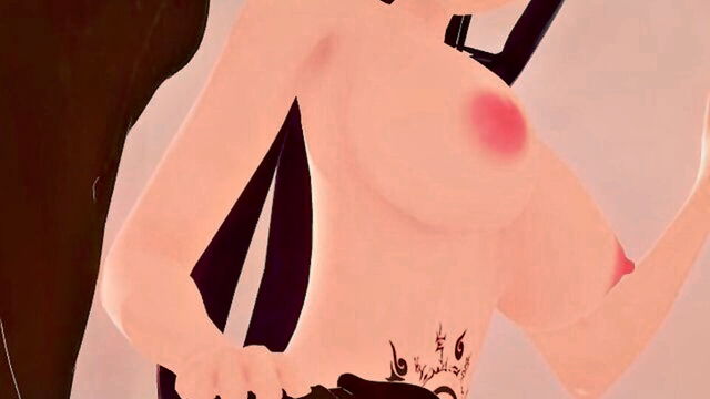 big boobs, rough, butt - kushina shower scene