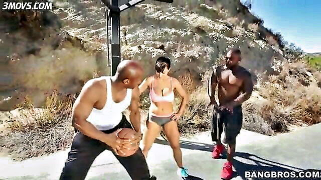 lisa ann - lisa ann basketball bangbros network