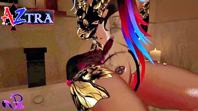 dusk (fortnite), scylla (azur lane), leather jacket - accidental fap accident sex